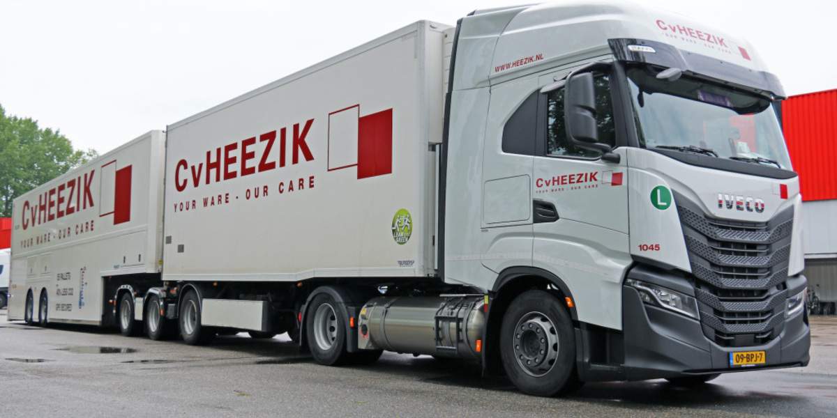 Dopravn spolenosti C. van Heezik Transport zaalo slouit 45 novch voz IVECO